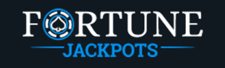 Fortunejackpots casino logo 329x100