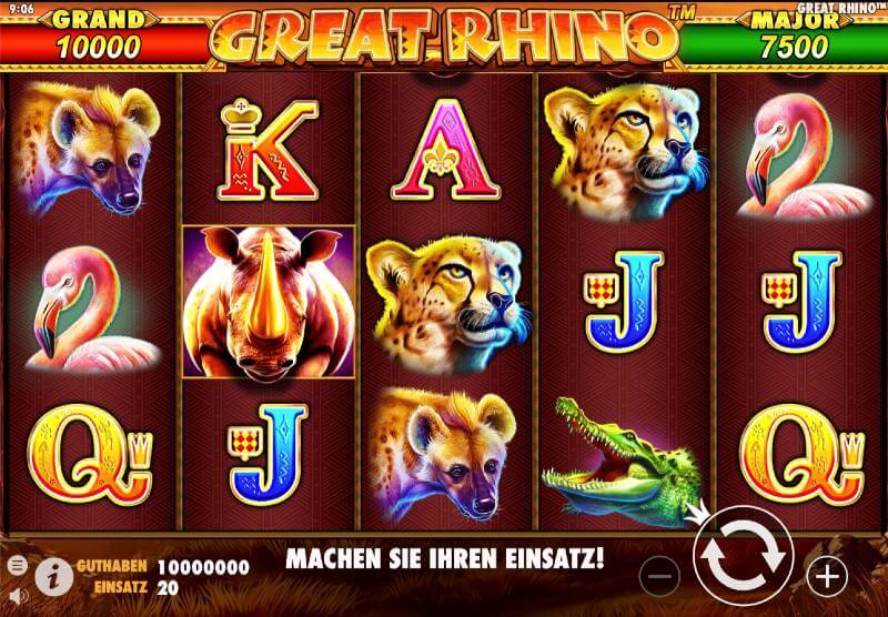 Der Slot Great Rhino