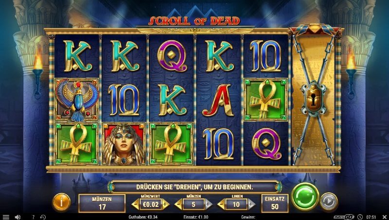 Scroll of Dead bei Caxino