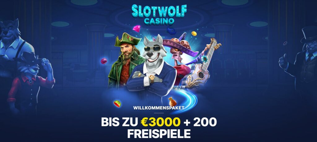 slotwolf casino screenshot