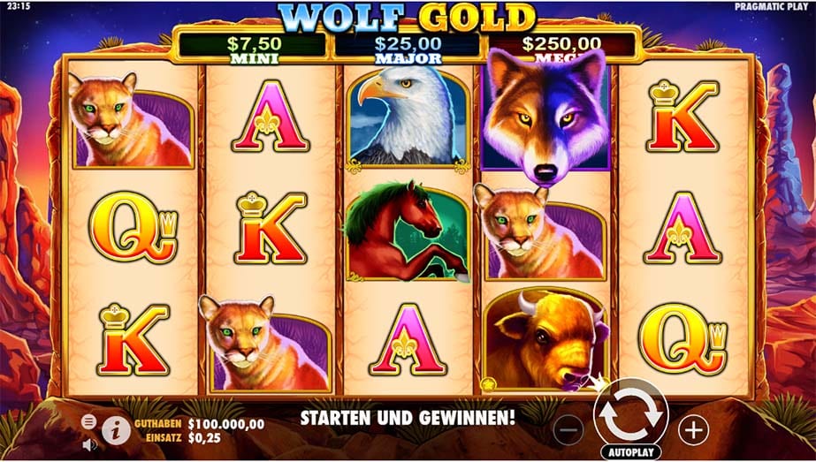 Wolf Gold Slot - Online Casino Liechtenstein